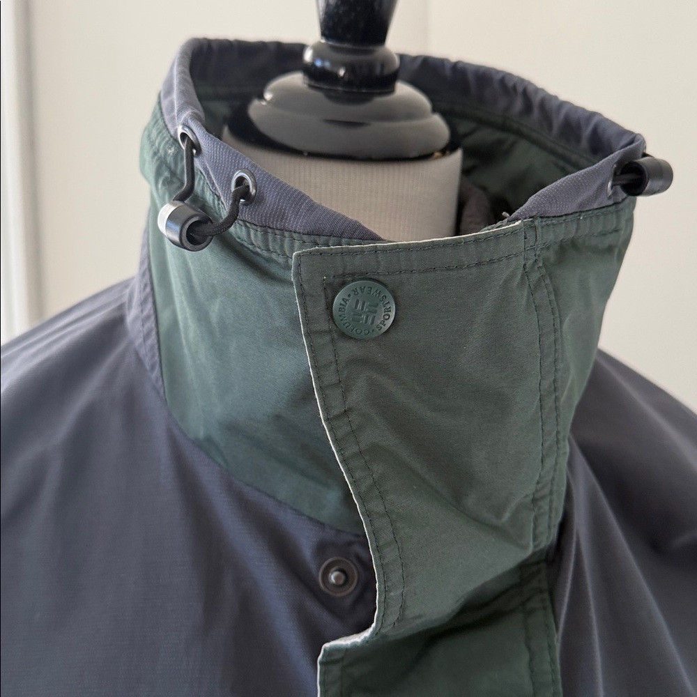 Columbia Bugaboo Fleece Interchange jacket in green and gray, Large, VGUC - Picture 3 of 13